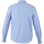 MPG115307 camisa de manga larga para hombre azul popelin 97 algodon 3 elastano 118 gm2 3