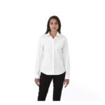 MPG115309 camisa de manga larga de mujer blanco popelin 97 algodon 3 elastano 118 gm2 2