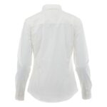 MPG115309 camisa de manga larga de mujer blanco popelin 97 algodon 3 elastano 118 gm2 5