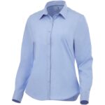 MPG115310 camisa de manga larga de mujer azul popelin 97 algodon 3 elastano 118 gm2 1