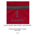 MPG115322 sudadera con capucha y cremallera de mujer rojo punto 80 algodon 20 poliester 300 gm2 4