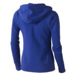 MPG115323 sudadera con capucha y cremallera de mujer azul punto 80 algodon 20 poliester 300 gm2 7