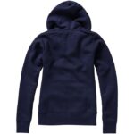 MPG115324 sudadera con capucha y cremallera de mujer azul punto 80 algodon 20 poliester 300 gm2 3