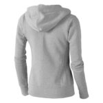 MPG115326 sudadera con capucha y cremallera de mujer gris punto 80 algodon 20 poliester 300 gm2 7