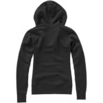 MPG115327 sudadera con capucha y cremallera de mujer negro punto 80 algodon 20 poliester 300 gm2 3
