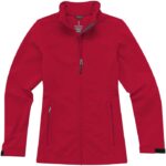 MPG115342 chaqueta softshell de mujer rojo tejido de estiramiento mecanico con una membrana impermea 2