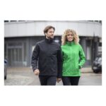 MPG115346 chaqueta softshell de mujer gris tejido de estiramiento mecanico con una membrana impermea 2