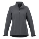 MPG115346 chaqueta softshell de mujer gris tejido de estiramiento mecanico con una membrana impermea 3