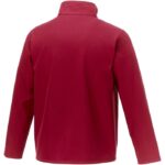 MPG115348 chaqueta softshell para hombre rojo tejido de estiramiento mecanico 100 poliester 250 gm2 7