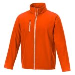 MPG115349 chaqueta softshell para hombre naranja tejido de estiramiento mecanico 100 poliester 250 g 1