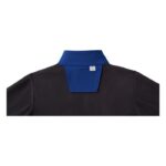 MPG115350 chaqueta softshell para hombre azul tejido de estiramiento mecanico 100 poliester 250 gm2 5