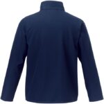 MPG115351 chaqueta softshell para hombre azul tejido de estiramiento mecanico 100 poliester 250 gm2 3