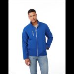 MPG115351 chaqueta softshell para hombre azul tejido de estiramiento mecanico 100 poliester 250 gm2 6