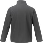 MPG115352 chaqueta softshell para hombre gris tejido de estiramiento mecanico 100 poliester 250 gm2 3