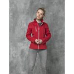 MPG115354 chaqueta softshell para mujer rojo tejido de estiramiento mecanico 100 poliester 250 gm2 b 5