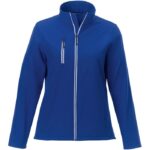 MPG115356 chaqueta softshell para mujer azul tejido de estiramiento mecanico 100 poliester 250 gm2 b 2