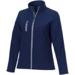 MPG115357 chaqueta softshell para mujer azul tejido de estiramiento mecanico 100 poliester 250 gm2 b 1