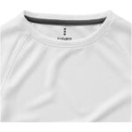 MPG115360 camiseta cool fit de manga corta para hombre blanco malla con un acabado cool fit 100 poli 6