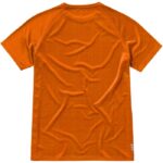 MPG115362 camiseta cool fit de manga corta para hombre naranja malla con un acabado cool fit 100 pol 3