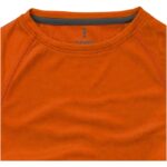 MPG115362 camiseta cool fit de manga corta para hombre naranja malla con un acabado cool fit 100 pol 6