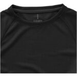 MPG115365 camiseta cool fit de manga corta para hombre negro malla con un acabado cool fit 100 polie 6