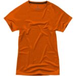 MPG115369 camiseta cool fit de manga corta para mujer naranja malla con un acabado cool fit 100 poli 2