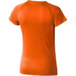 MPG115369 camiseta cool fit de manga corta para mujer naranja malla con un acabado cool fit 100 poli 3