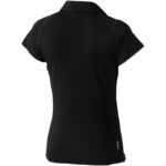 MPG115382 polo cool fit de manga corta para mujer negro punto pique con un acabado cool fit 100 poli 3