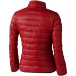 MPG115389 chaqueta ligera de plumon natural de mujer rojo tejido dull cire 20d con acabado repelente 3