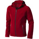 MPG115395 chaqueta softshell de hombre rojo tejido 90 poliester 10 elastano 300 gm2 bonding microfor 1