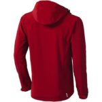 MPG115395 chaqueta softshell de hombre rojo tejido 90 poliester 10 elastano 300 gm2 bonding microfor 3