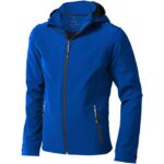 MPG115396 chaqueta softshell de hombre azul tejido 90 poliester 10 elastano 300 gm2 bonding microfor 1