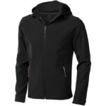 MPG115400 chaqueta softshell de hombre negro tejido 90 poliester 10 elastano 300 gm2 bonding microfo 1