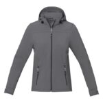 MPG115404 chaqueta softshell de mujer gris tejido 90 poliester 10 elastano 300 gm2 bonding microforr 4