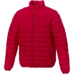 MPG115413 chaqueta con aislamiento para hombre rojo tejido dull cire de poliester 380t 100 nylon 38 1