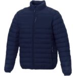 MPG115416 chaqueta con aislamiento para hombre azul tejido dull cire de poliester 380t 100 nylon 38 1