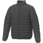 MPG115417 chaqueta con aislamiento para hombre gris tejido dull cire de poliester 380t 100 nylon 38 1