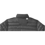 MPG115417 chaqueta con aislamiento para hombre gris tejido dull cire de poliester 380t 100 nylon 38 4
