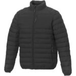 MPG115418 chaqueta con aislamiento para hombre negro tejido dull cire de poliester 380t 100 nylon 38 1