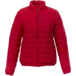 MPG115419 chaqueta con aislamiento para mujer rojo tejido dull cire de poliester 380t 100 nylon 38 g 2