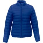 MPG115421 chaqueta con aislamiento para mujer azul tejido dull cire de poliester 380t 100 nylon 38 g 2