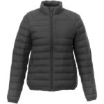 MPG115423 chaqueta con aislamiento para mujer gris tejido dull cire de poliester 380t 100 nylon 38 g 2