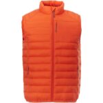 MPG115432 chaleco con aislamiento para hombre naranja tejido dull cire de poliester 380t 100 nylon 3 2