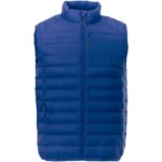 MPG115433 chaleco con aislamiento para hombre azul tejido dull cire de poliester 380t 100 nylon 38 g 2