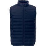 MPG115434 chaleco con aislamiento para hombre azul tejido dull cire de poliester 380t 100 nylon 38 g 2