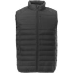 MPG115435 chaleco con aislamiento para hombre gris tejido dull cire de poliester 380t 100 nylon 38 g 2