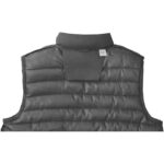 MPG115435 chaleco con aislamiento para hombre gris tejido dull cire de poliester 380t 100 nylon 38 g 4