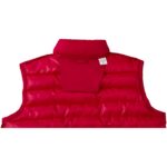 MPG115437 chaleco con aislamiento para mujer rojo tejido dull cire de poliester 380t 100 nylon 38 gm 4