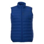 MPG115439 chaleco con aislamiento para mujer azul tejido dull cire de poliester 380t 100 nylon 38 gm 4