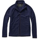 MPG115448 chaqueta de forro con cremallera completa de hombre azul microforro 100 poliester 190 gm2 2